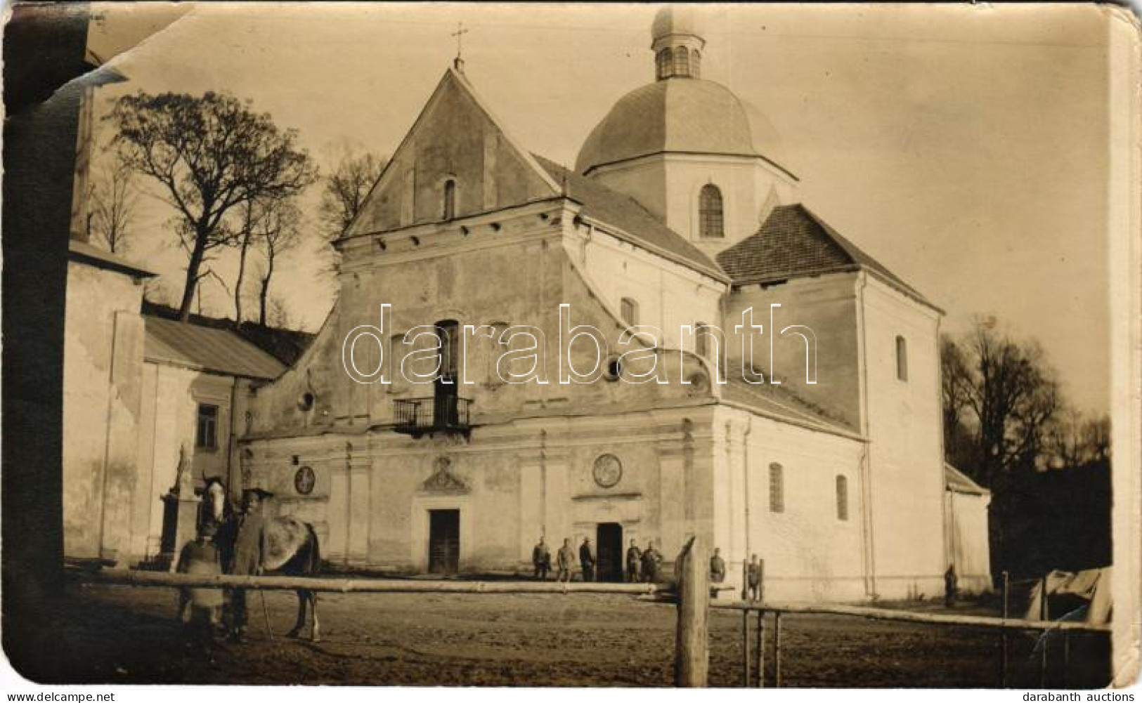 * T3 Olesko (Galicia), Capuchin Monastery. Photo (non PC) (EB) - Unclassified