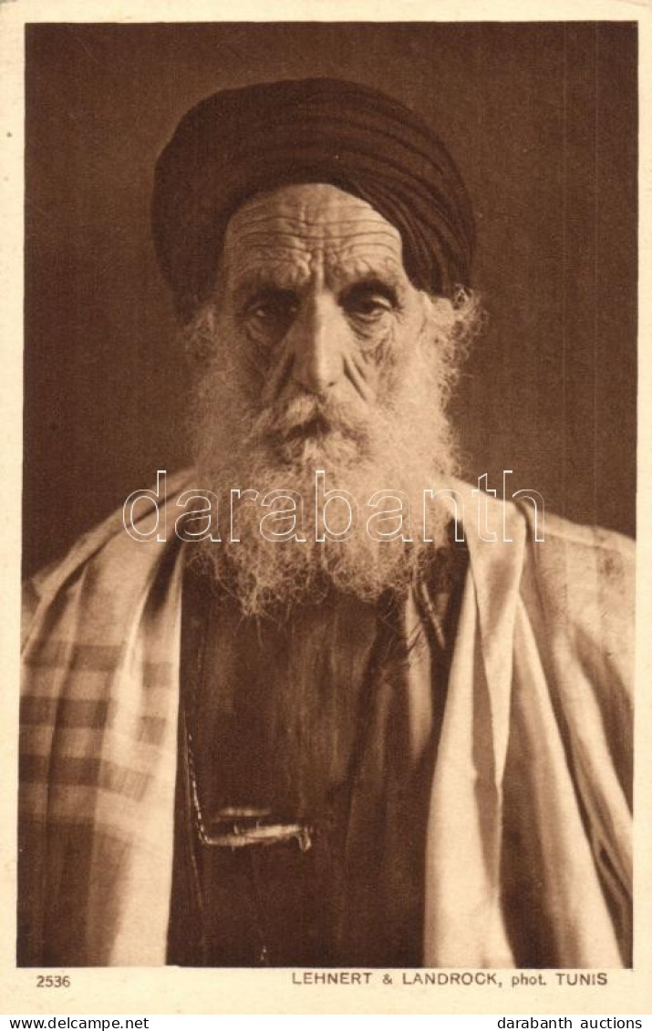 ** T1/T2 Vieux Rabbin; Lehnert & Landroc, Phot. Tunis - Non Classificati