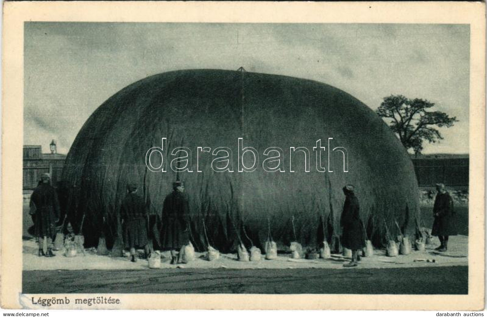 ** T1 Katonai Léggömb Megtöltése. Az Érdekes Újság Kiadása / WWI Austro-Hungarian K.u.K. Military Balloon Inflation - Zonder Classificatie