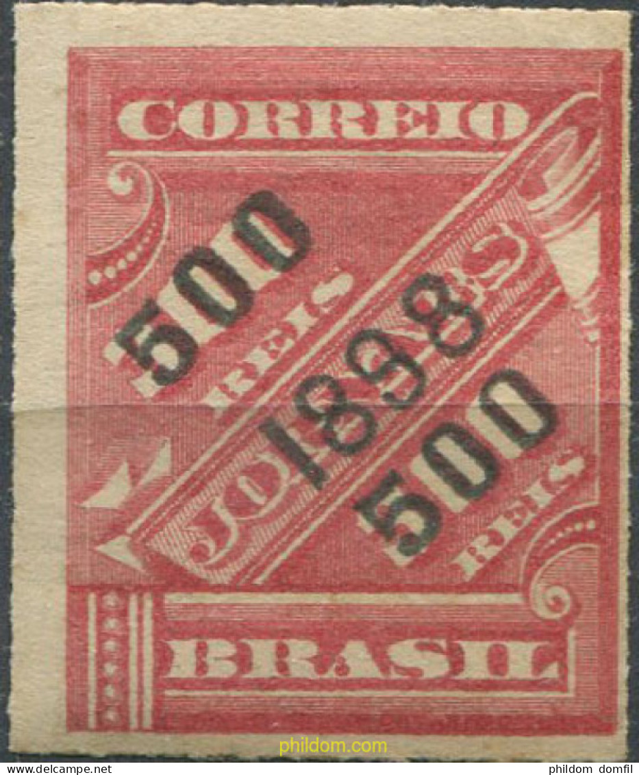 674220 USED BRASIL 1898 SELLOS DE PERIODICO, DEL 1889 SOBRECARGADOS - Unused Stamps