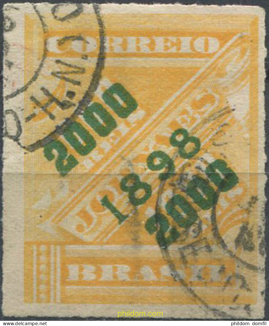 674225 USED BRASIL 1898 SELLOS DE PERIODICO, DEL 1889 SOBRECARGADOS - Nuovi
