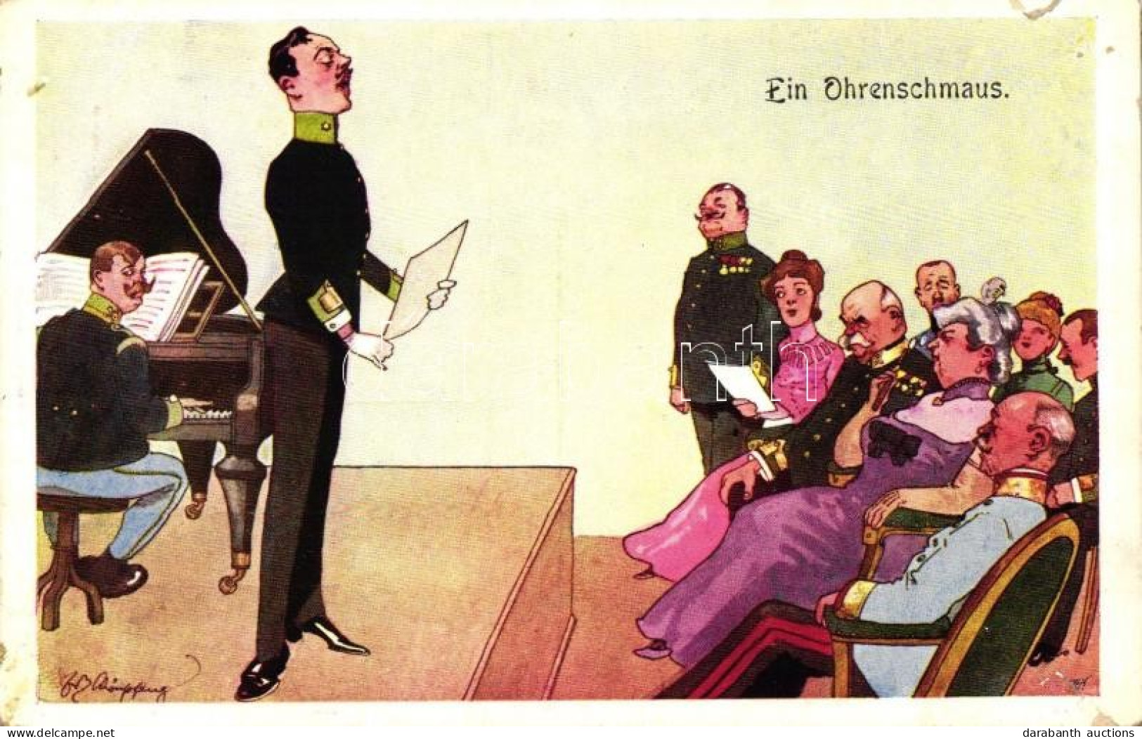 ** T3 Ein Ohrenschmaus / Concert, Humour, B.K.W.I. 827-3. S: Schönpflug (gluemark) - Non Classificati