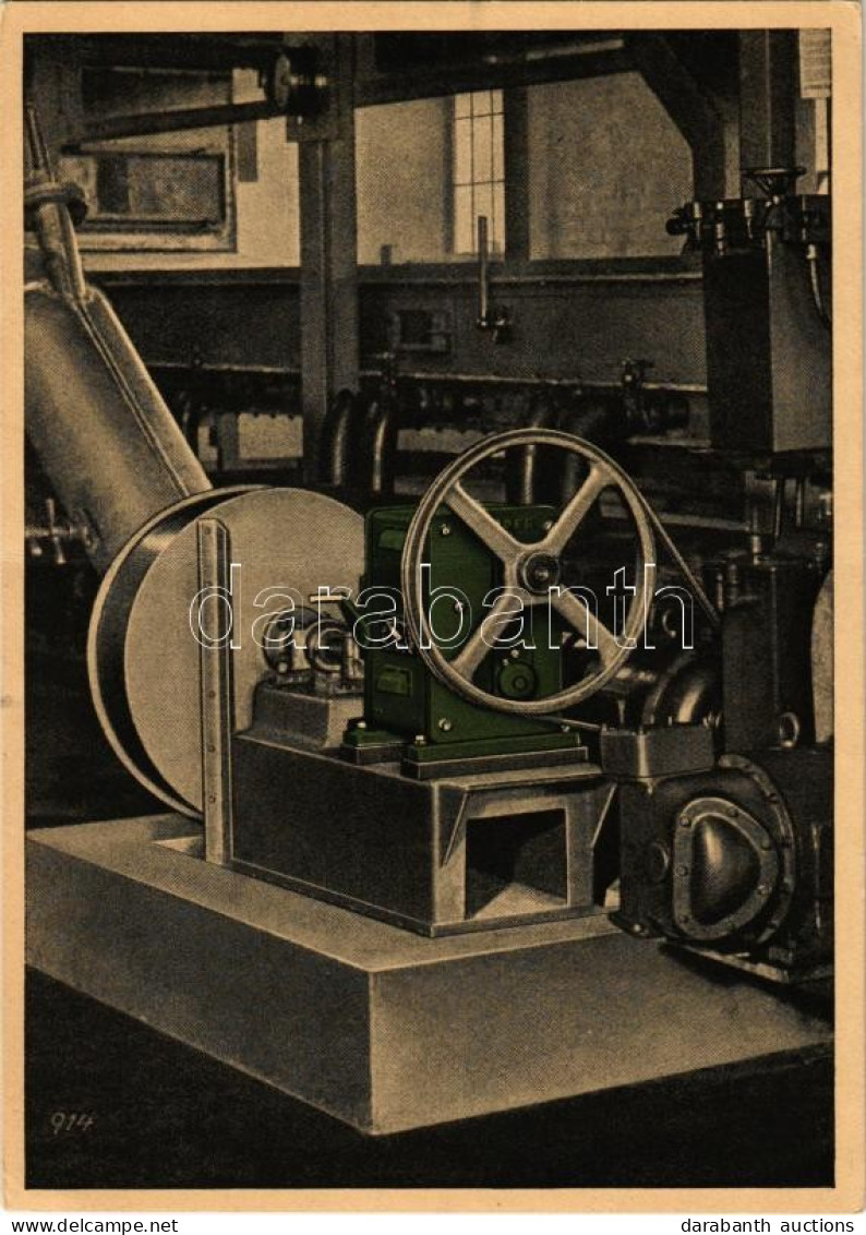 T2/T3 1934 Flender-Variator Type A. S. Voor Aandrijving Van Een Ventilator. A. Friedr. Flender & Co. Getriebehersteller. - Ohne Zuordnung