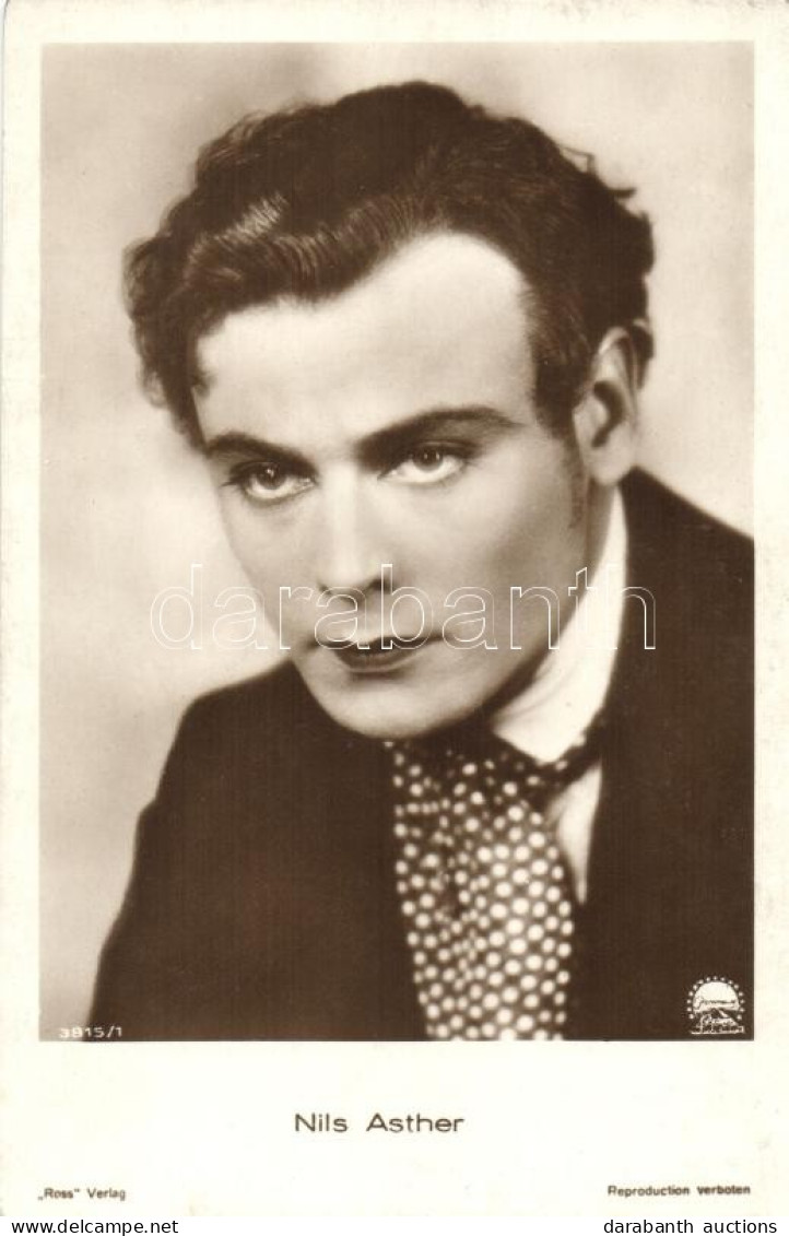 ** T2 Nils Asther, Swedish Actor, 'the Male Greta Garbo' - Ohne Zuordnung