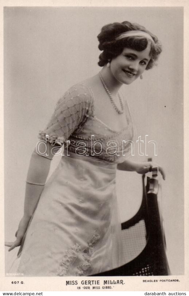 ** T1 Gertie Millar, English Actress And Singer - Non Classificati