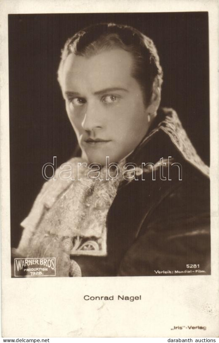 ** T2 Conrad Nagel, American Actor - Unclassified