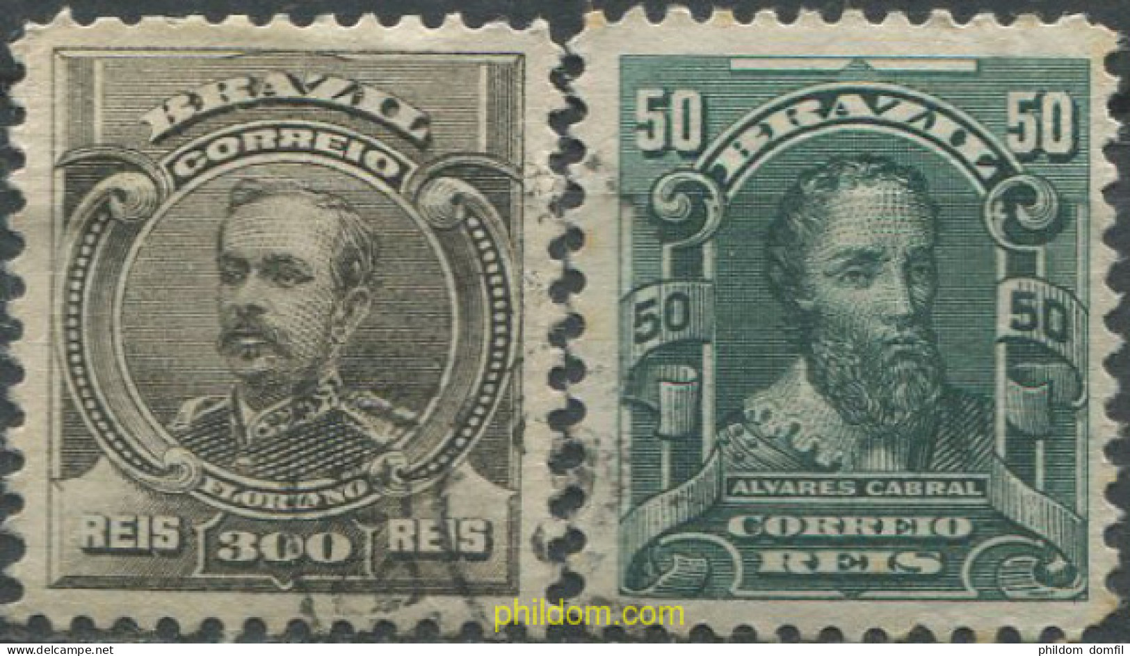 674351 USED BRASIL 1906 EFFIGIES DIVERSAS - Ungebraucht