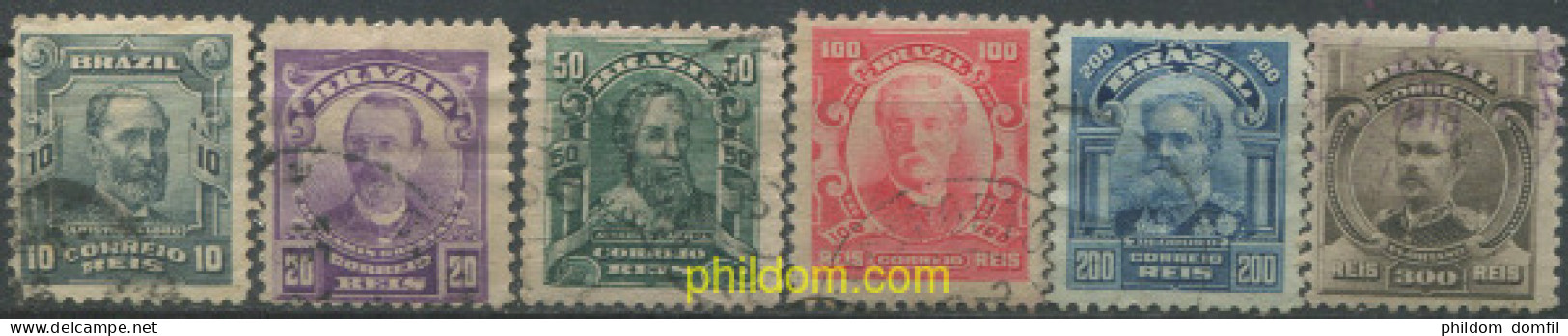 676002 USED BRASIL 1906 EFFIGIES DIVERSAS - Nuovi