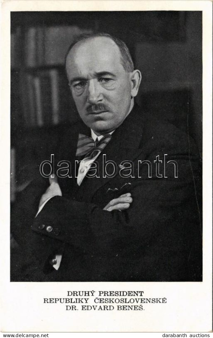 ** T2/T3 Druhy President Republiky Ceskoslovenské Dr. Edvard Benes / 2nd President Of Czechoslovakia - Unclassified