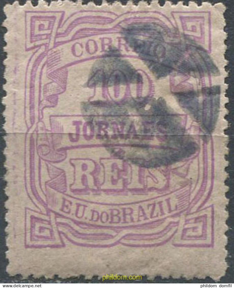 675330 USED BRASIL 1890 SELLOS PARA PERIODICOS. - Ungebraucht