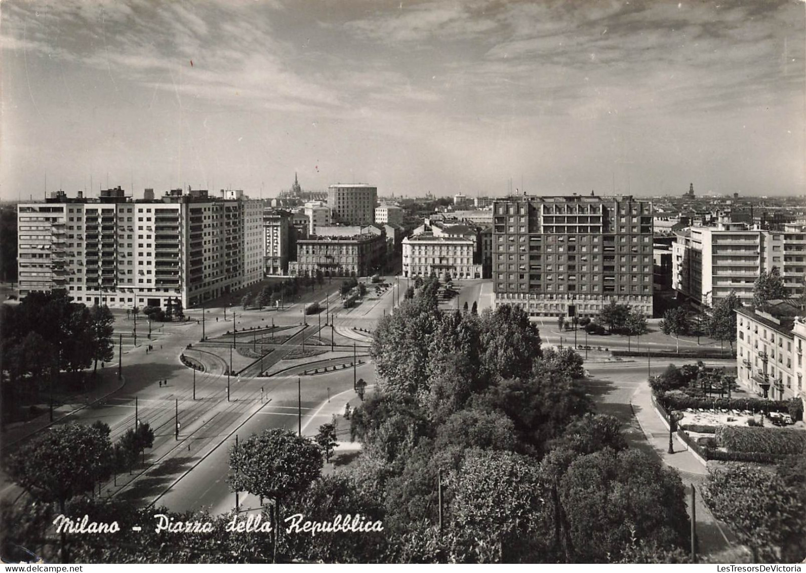 ITALIE - Milano - Piazza Della Republica - Carte Postale Ancienne - Milano (Milan)