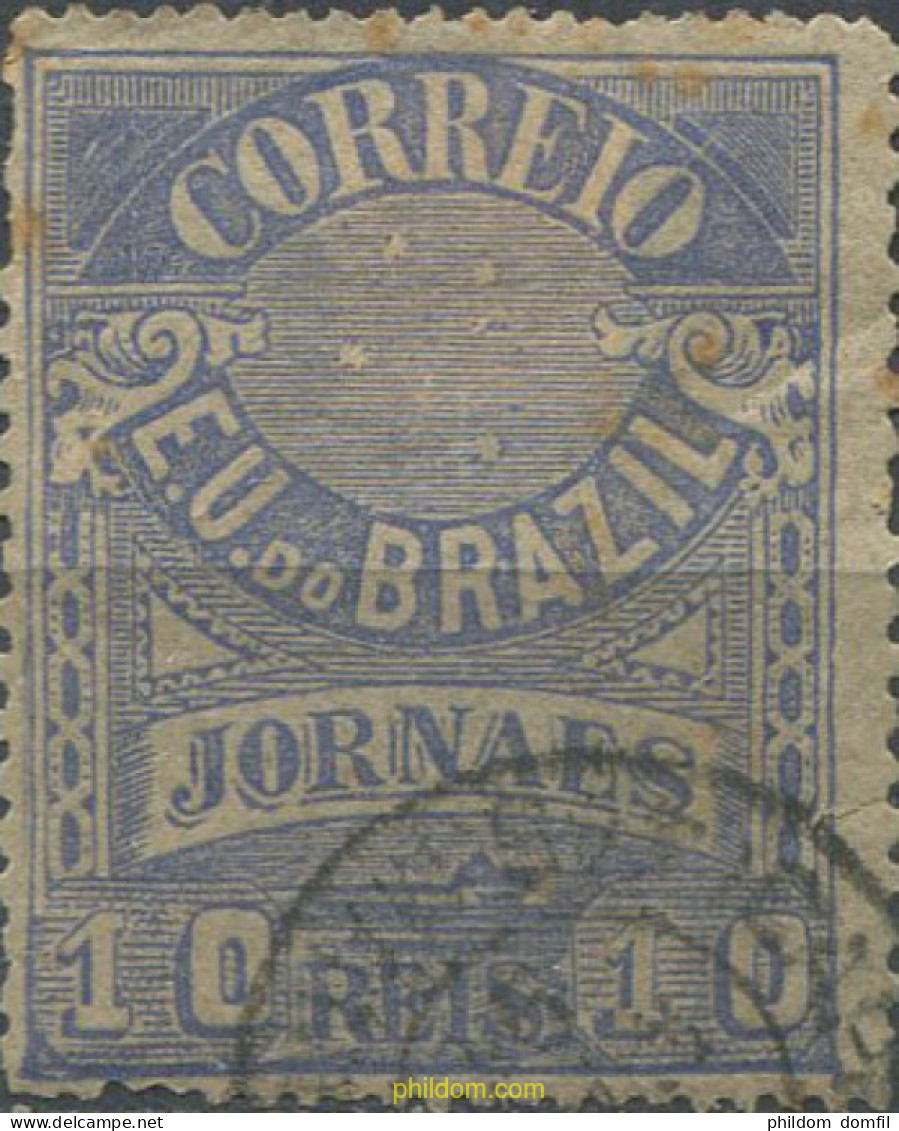 675339 USED BRASIL 1891 SELLOS PARA PERIODICOS - Ungebraucht