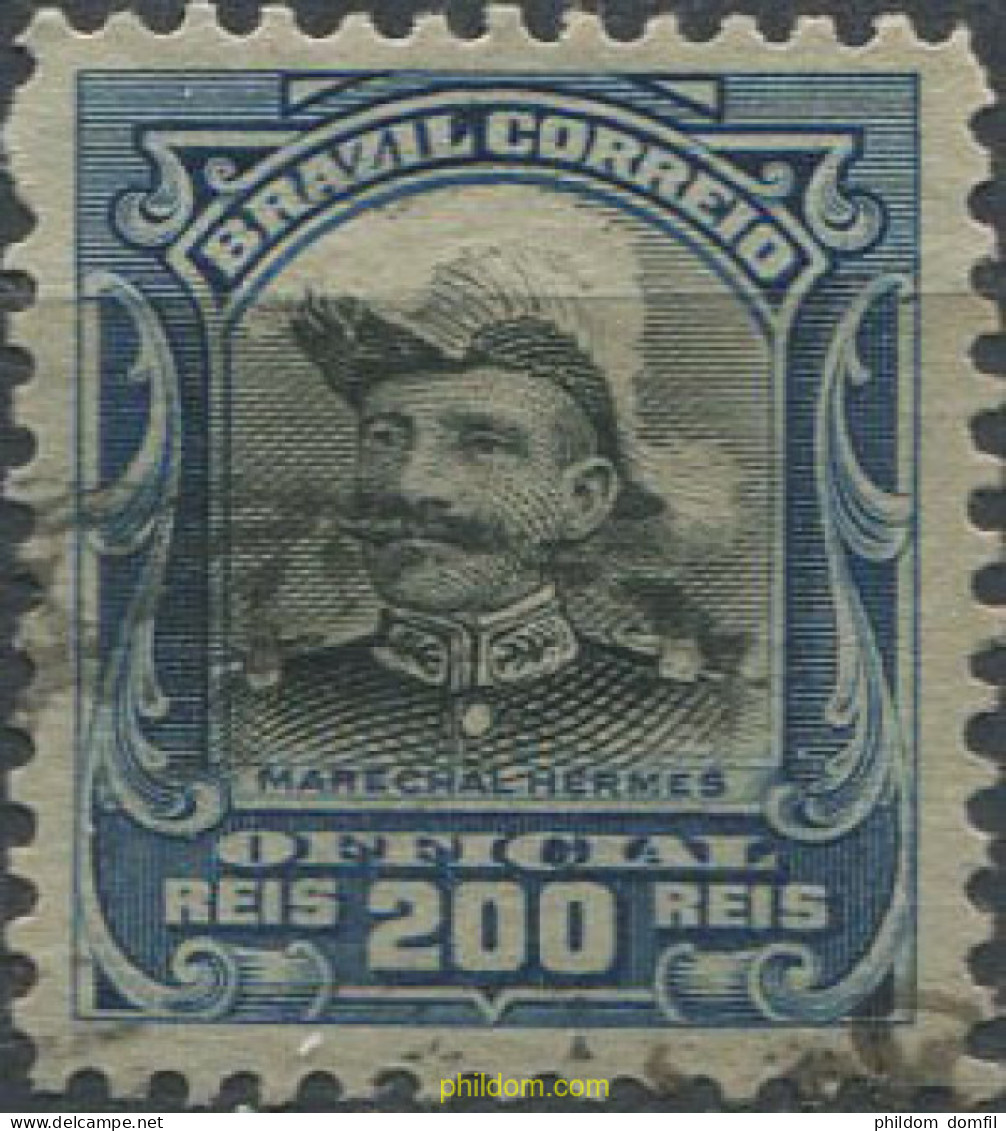 675758 USED BRASIL 1913 SELLOS DE SERVICIO - Nuovi