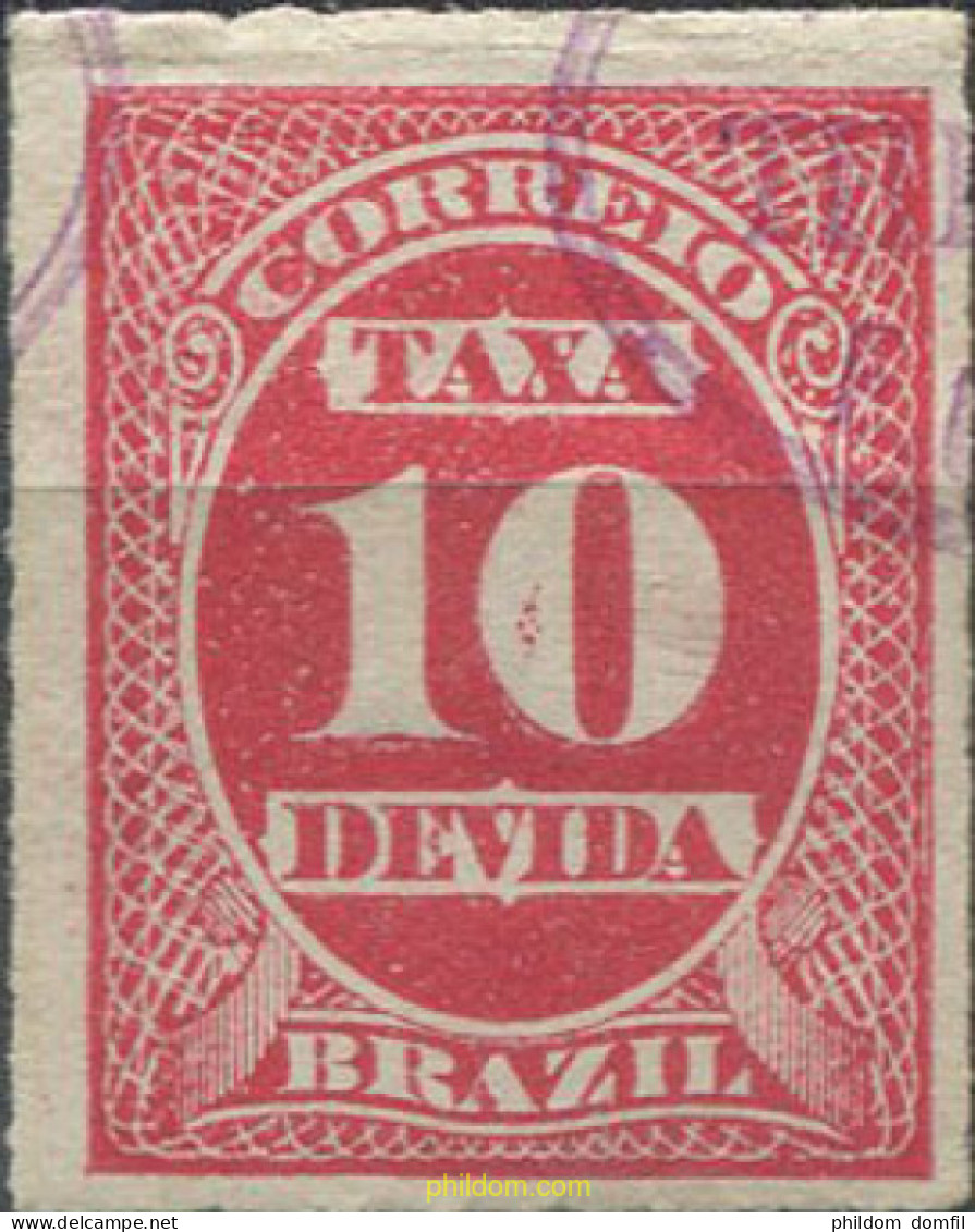 675791 USED BRASIL 1890 SELLOS DE TASA - Nuovi