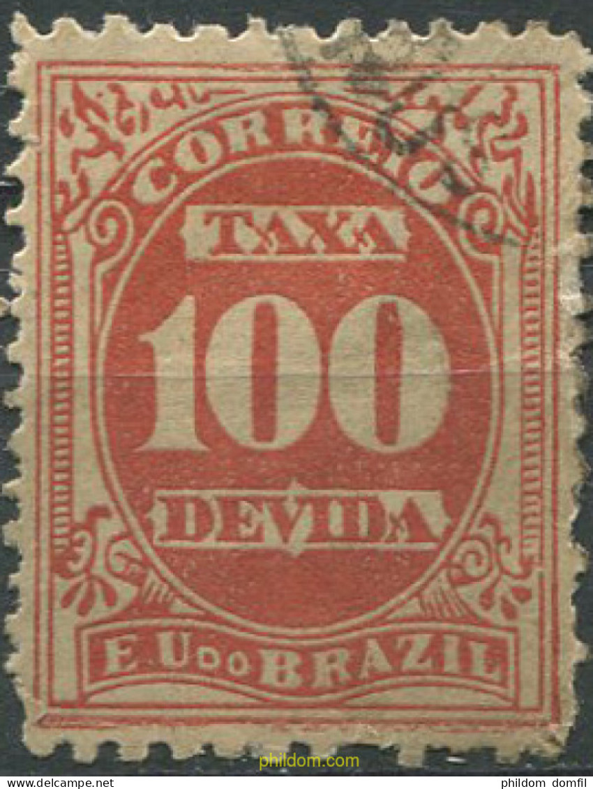 675841 USED BRASIL 1895 SELLOS DE TASA - Nuovi