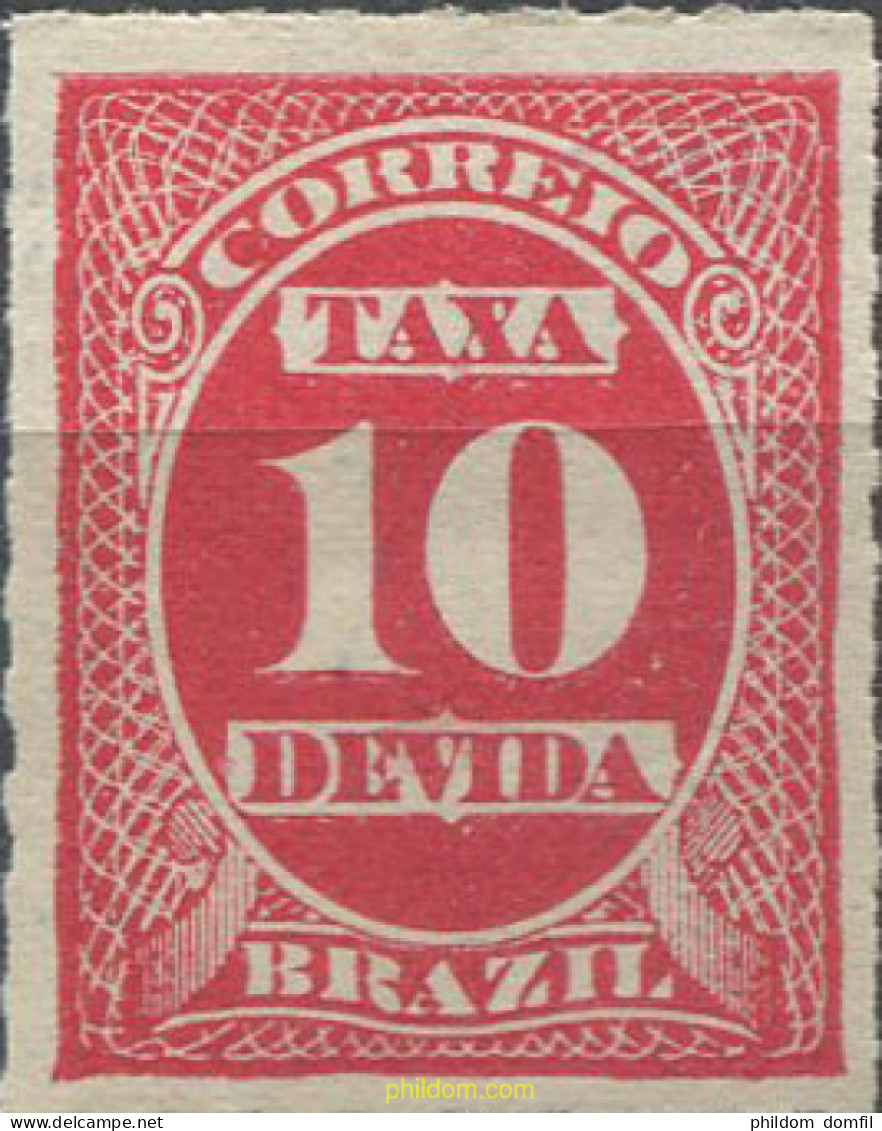 675792 HINGED BRASIL 1890 SELLOS DE TASA - Unused Stamps