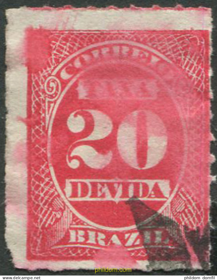 675793 USED BRASIL 1890 SELLOS DE TASA - Ongebruikt