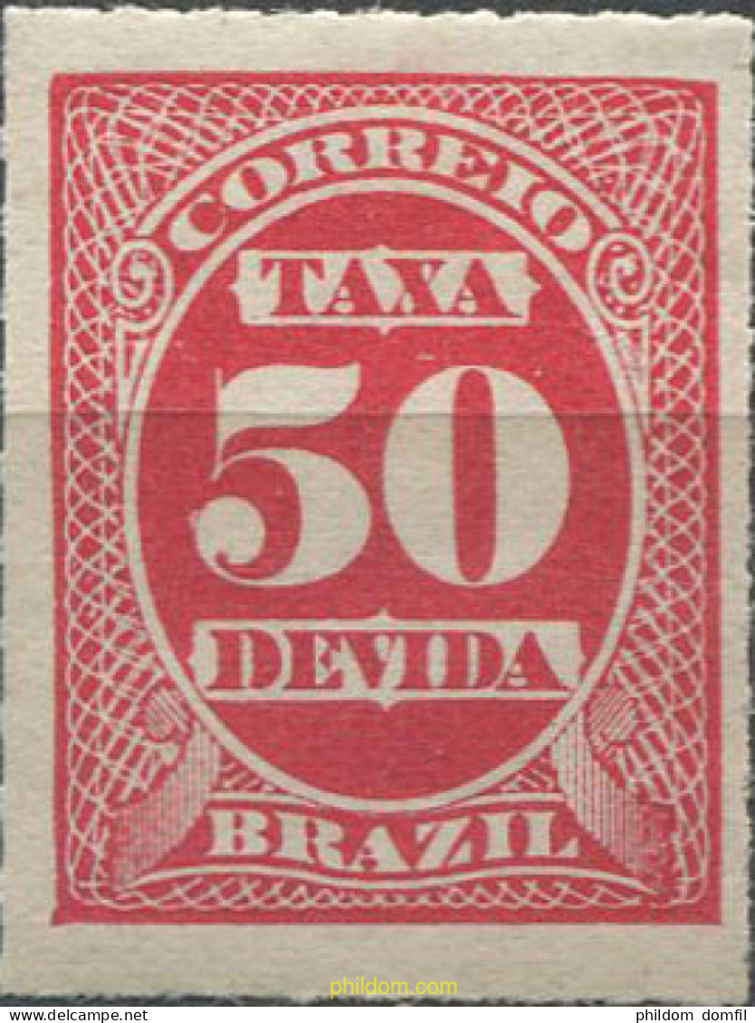 675798 HINGED BRASIL 1890 SELLOS DE TASA - Unused Stamps