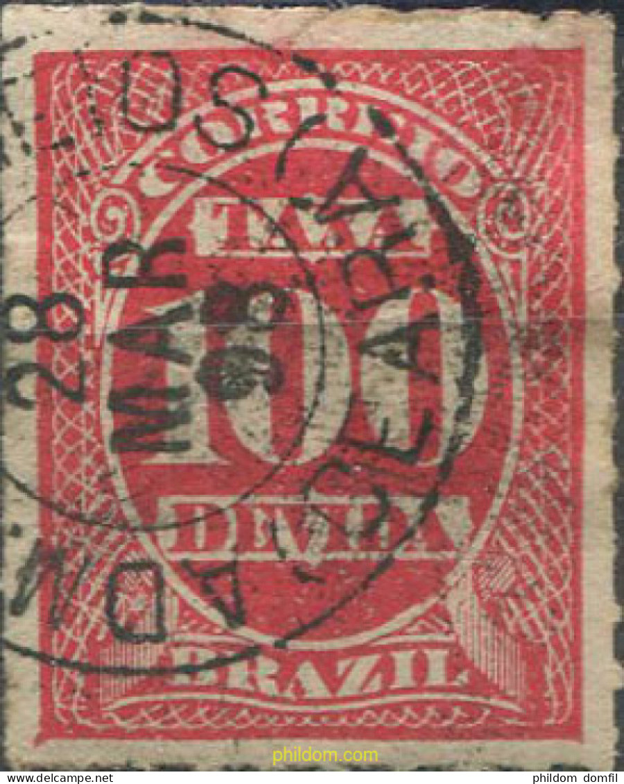 675799 USED BRASIL 1890 SELLOS DE TASA - Nuevos