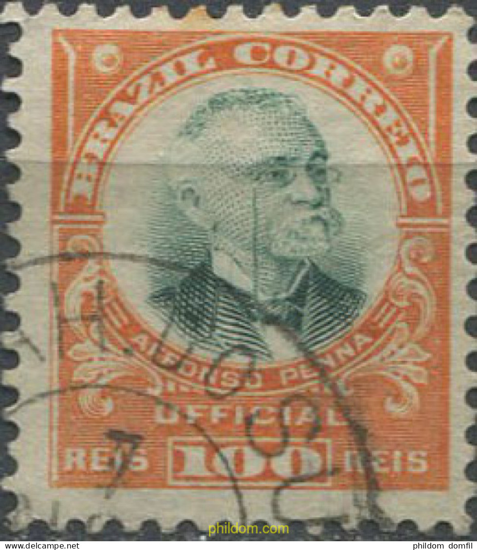 675705 USED BRASIL 1906 SELLOS DE SERVICIO - Ongebruikt