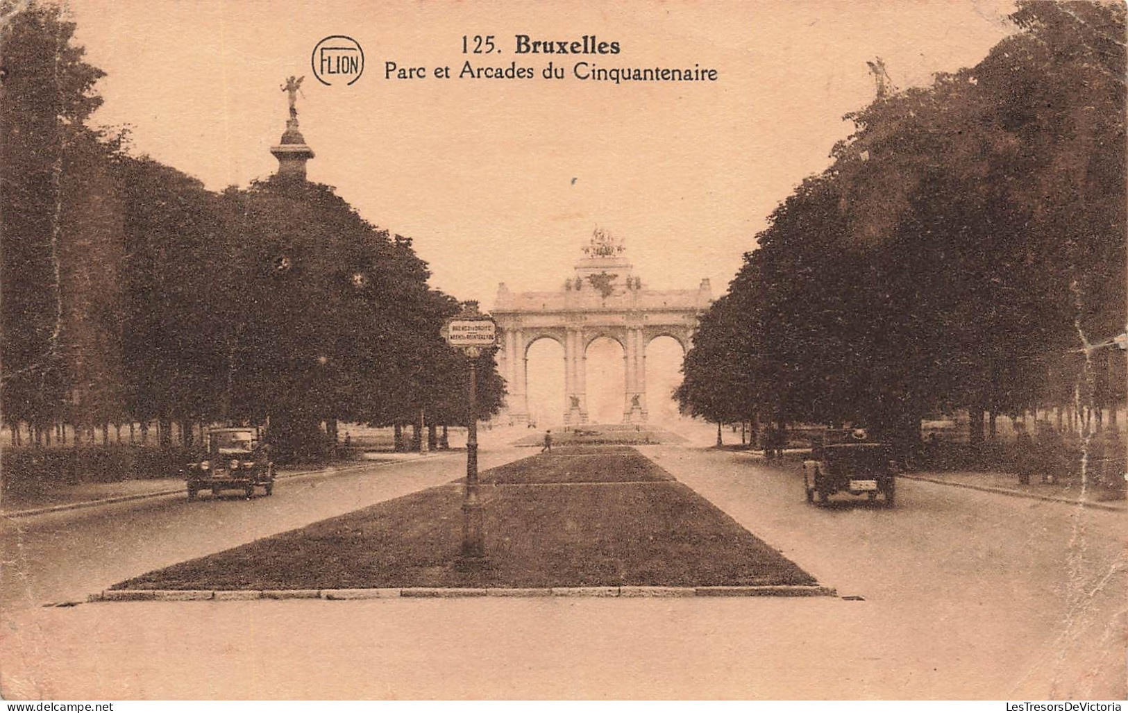 BELGIQUE - Bruxelles - Parc Et Arcades Du Cinquantenaire - Carte Postale Ancienne - Sonstige & Ohne Zuordnung