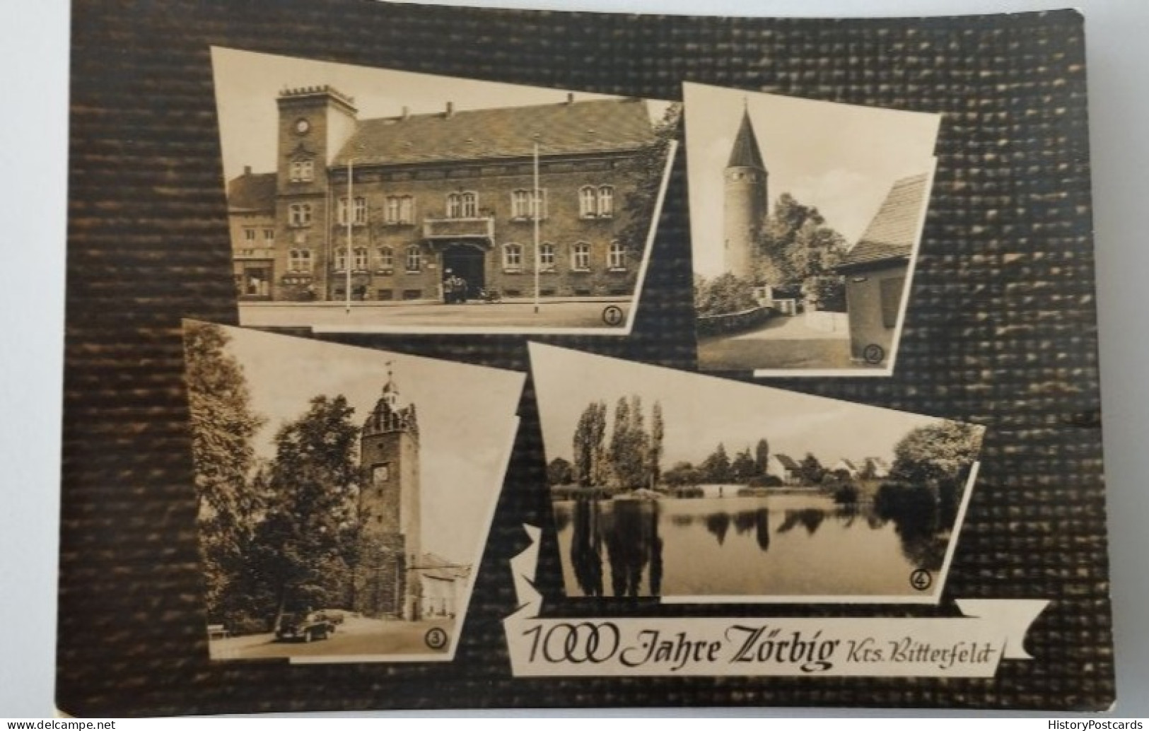 1000 Jahre Zörbig, Kreis Bitterfeld, DDR, 1961 - Zörbig