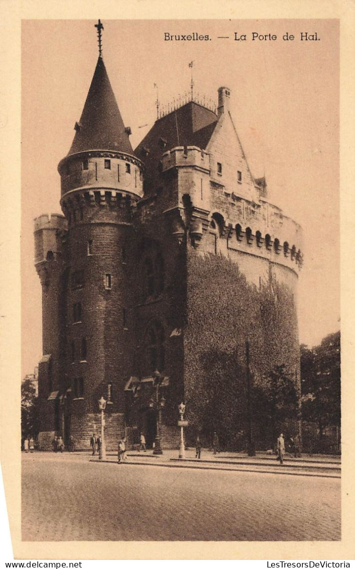 BELGIQUE - Bruxelles -La Porte De Hal - Carte Postale Ancienne - Monumenti, Edifici