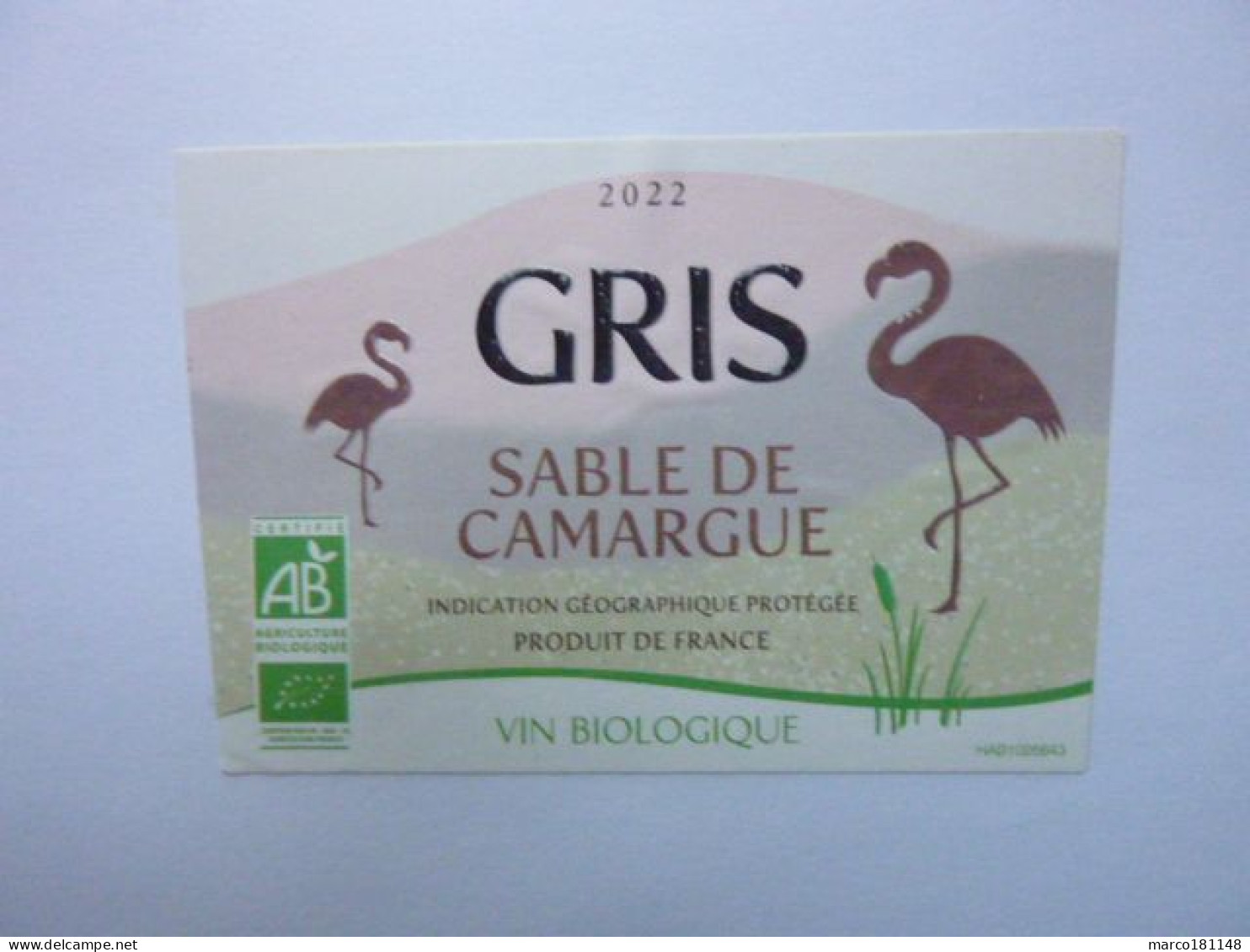 GRIS - Sable De Camargue - Vino Rosato