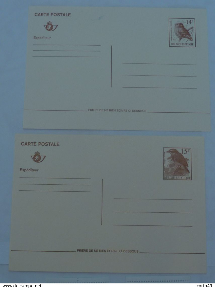 LOT De Différents TIMBRES  PREOBLITERES OISEAUX BUZIN  ( 89) + 2 CP - Voir Les 9 Scans !! - Typos 1986-96 (Vögel)