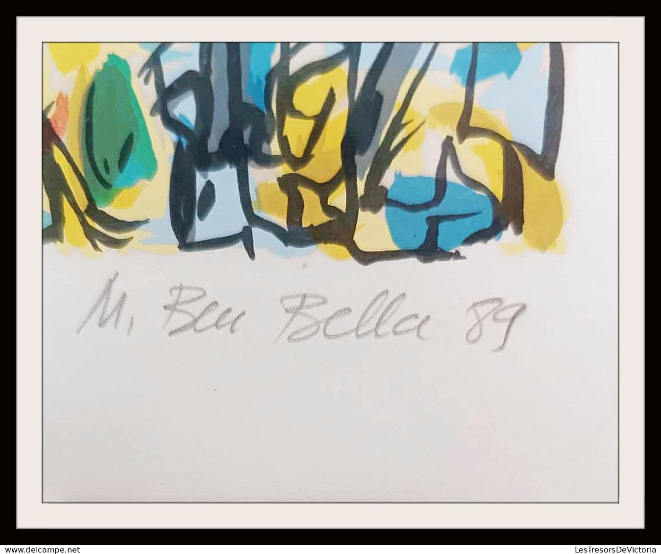 Epreuve De L'artiste Ben Bella - Tableau - Peinture Abstraite - #AffairesConclues - Acrilicos