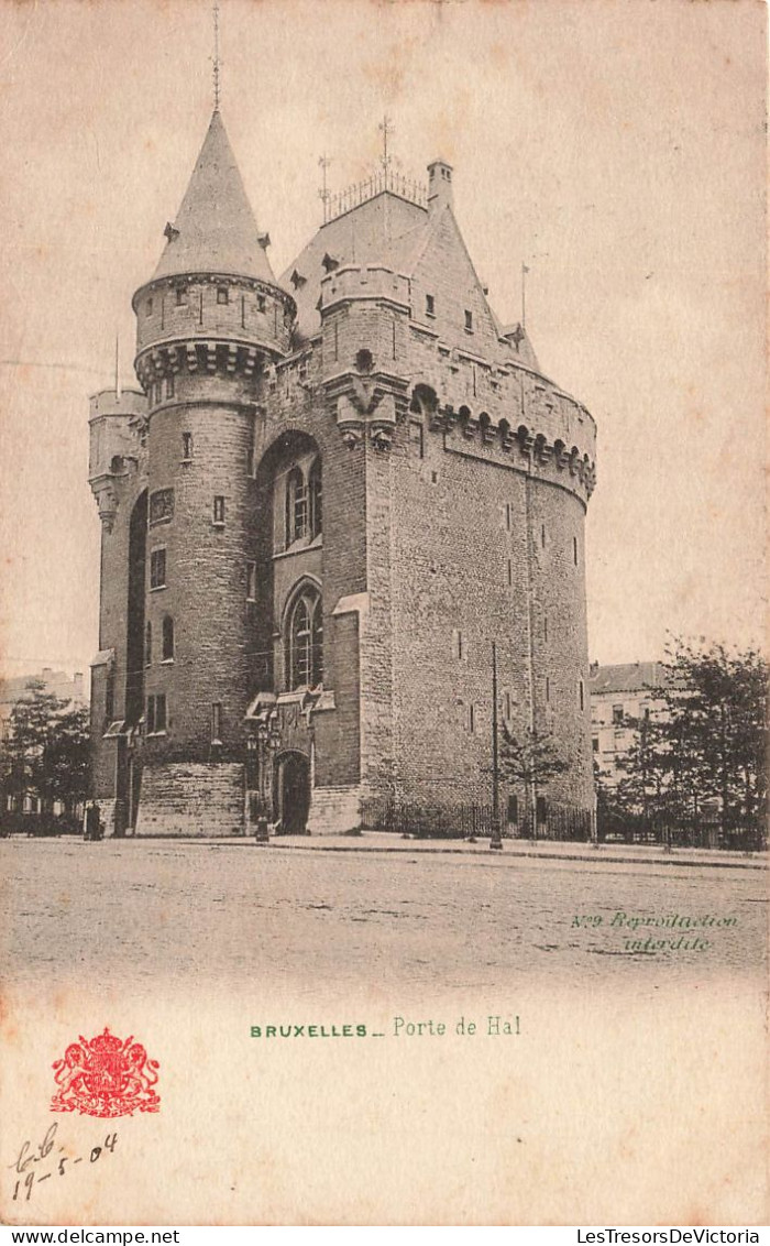 BELGIQUE - Bruxelles - Porte De Hal - Dos Non Divisé - Carte Postale Ancienne - Monumenti, Edifici