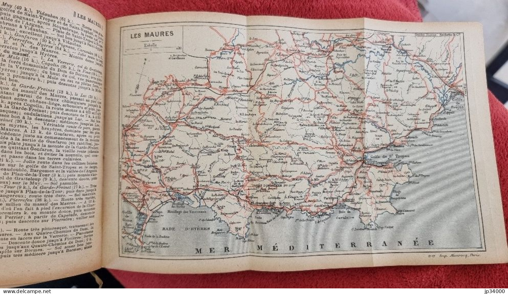 Guides Joanne Provence. Avec 59 cartes et 33 plans  (Hachette, 1914)