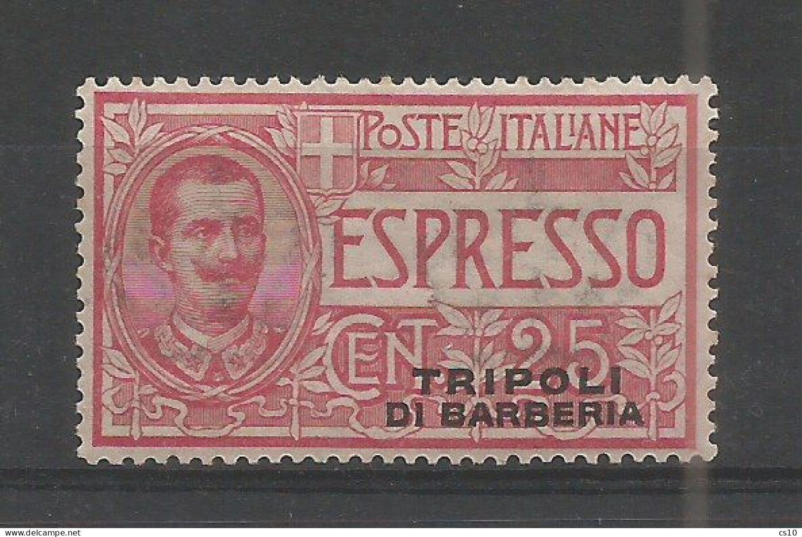 Tripoli Barberia Tripolitania Italian Bureau Express #1 MNH** 100% Perfettamente Centrato - Lotti E Collezioni