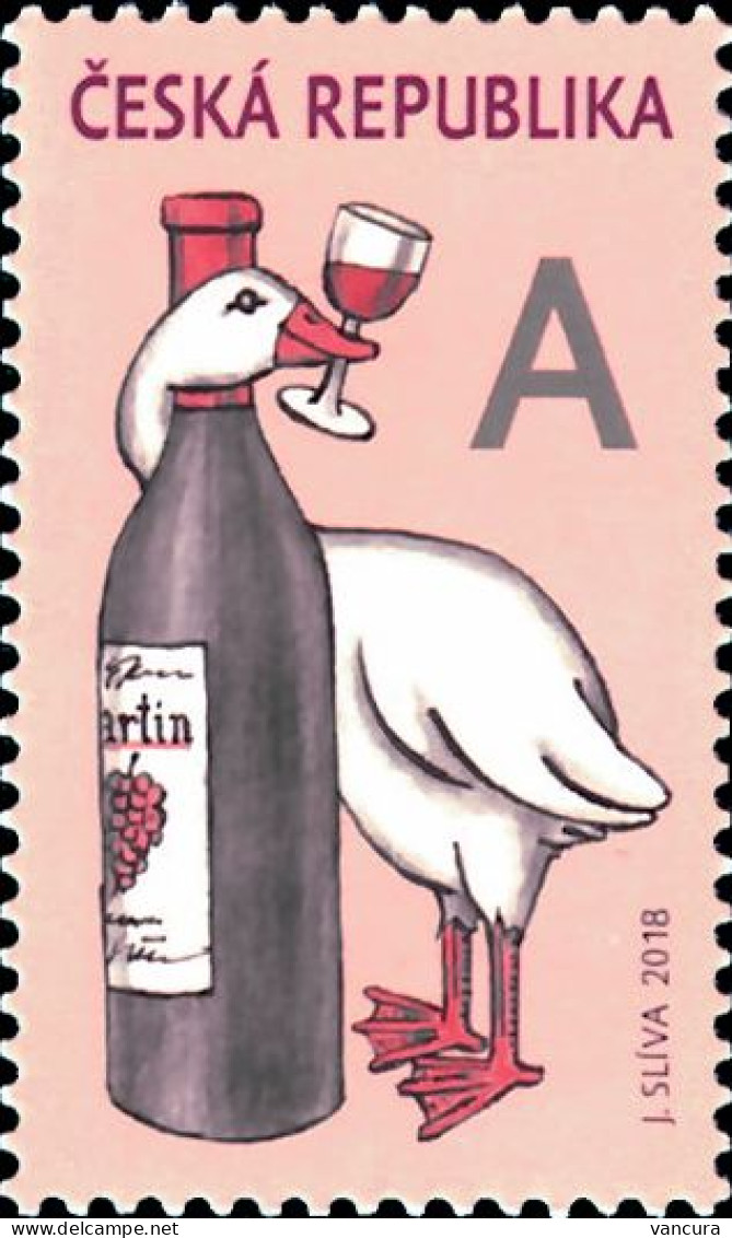 1007 Czech Republic Martinmas Tradition 2018 - Geese