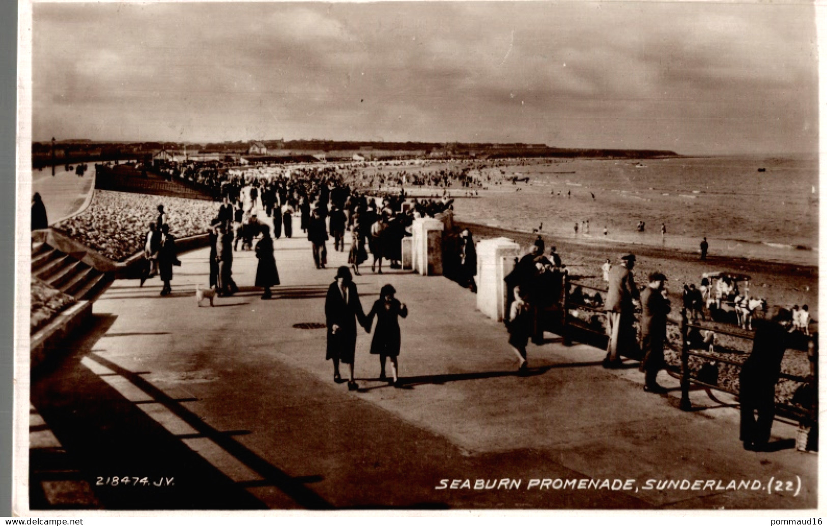 CPSM Seaburn Promenade Sunderland - Sonstige & Ohne Zuordnung