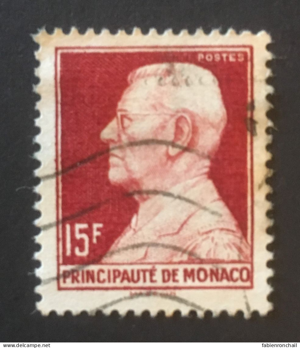 Monaco 1949 N°305B - Prince Louis II, Oblitéré - Usati