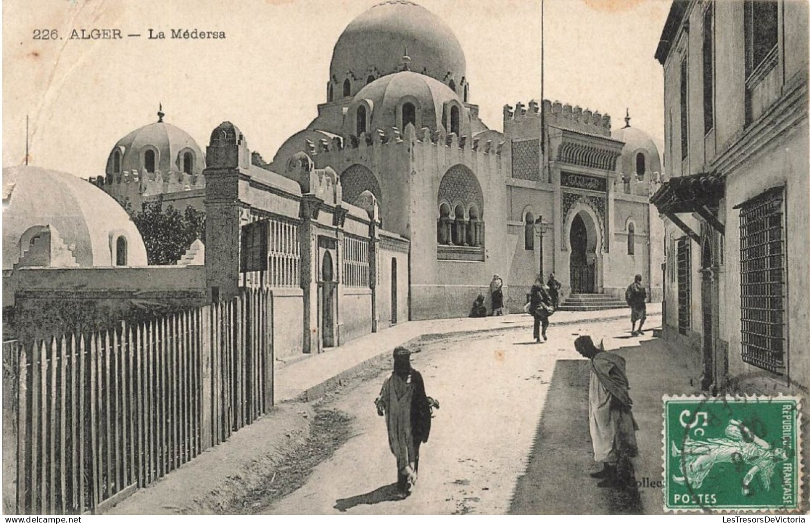 ALGÉRIE - Alger - La Médersa - Carte Postale Ancienne - Alger