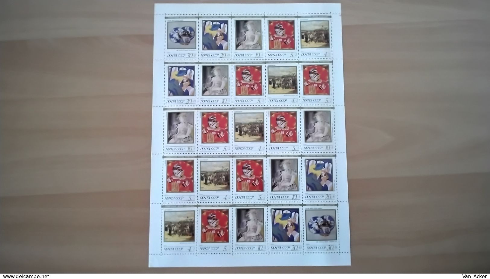 Russia Mi. 6003/6007 ** - Full Sheets