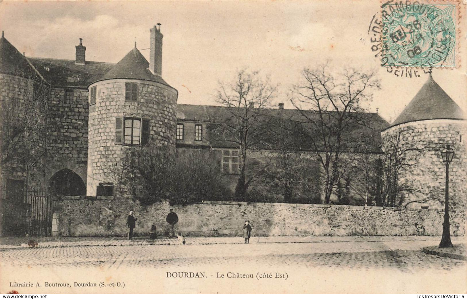 FRANCE - Dourdan - Le Château - Carte Postale Ancienne - Dourdan