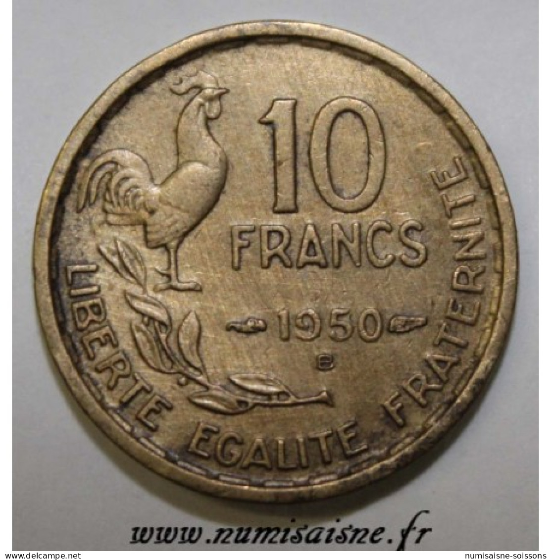 GADOURY 812 - 10 FRANCS 1950 B - Beaumont Le Roger - TYPE GUIRAUD - KM 915.2 - TB/TTB - 10 Francs