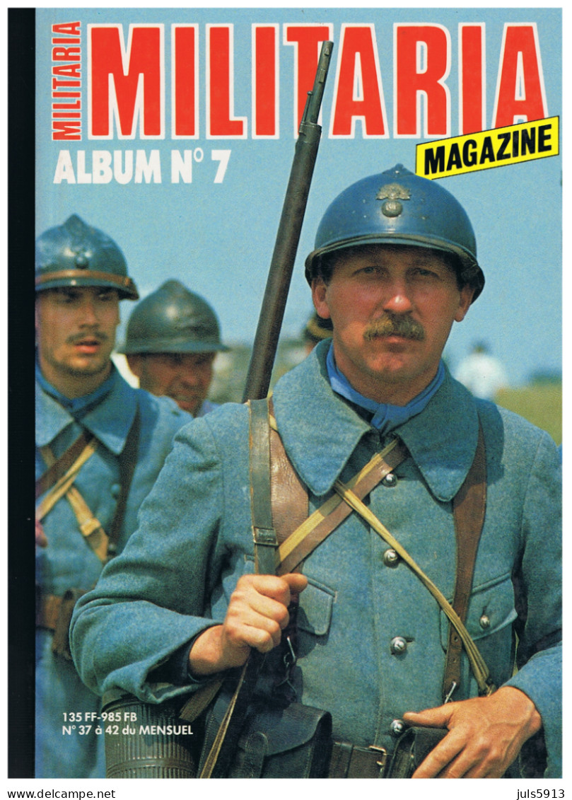 Reliure N°7 De Militaria Magazine Du N°37 Au N°42 - Francese