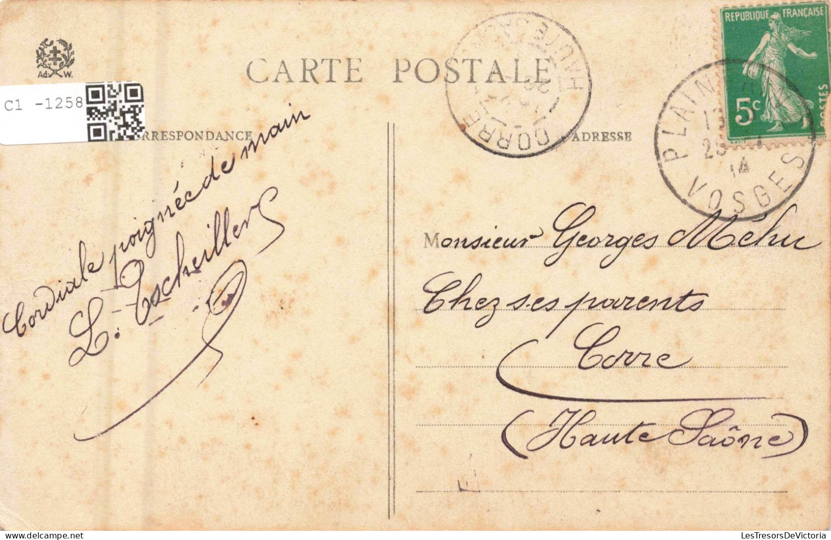 FRANCE - 88 - Plainfaing - Vue Générale - Carte Postale Ancienne - Plainfaing
