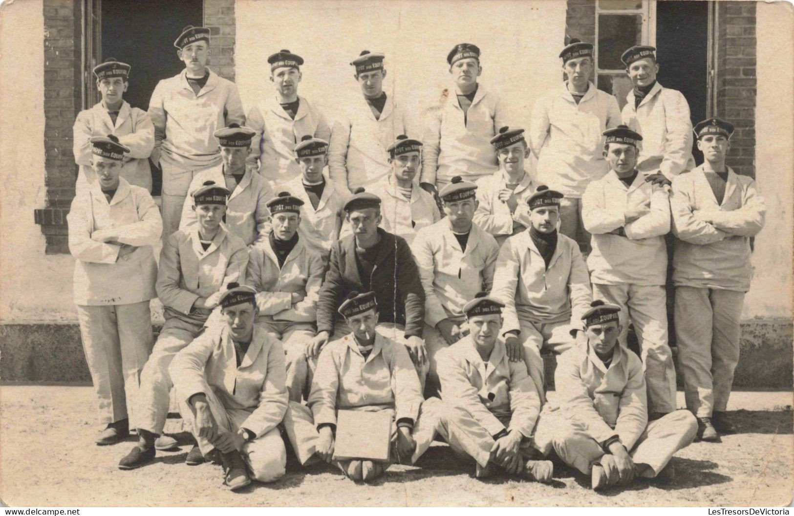 PHOTOGRAPHIE - Marins - Costume - Régiments - Carte Postale Ancienne - Photographie