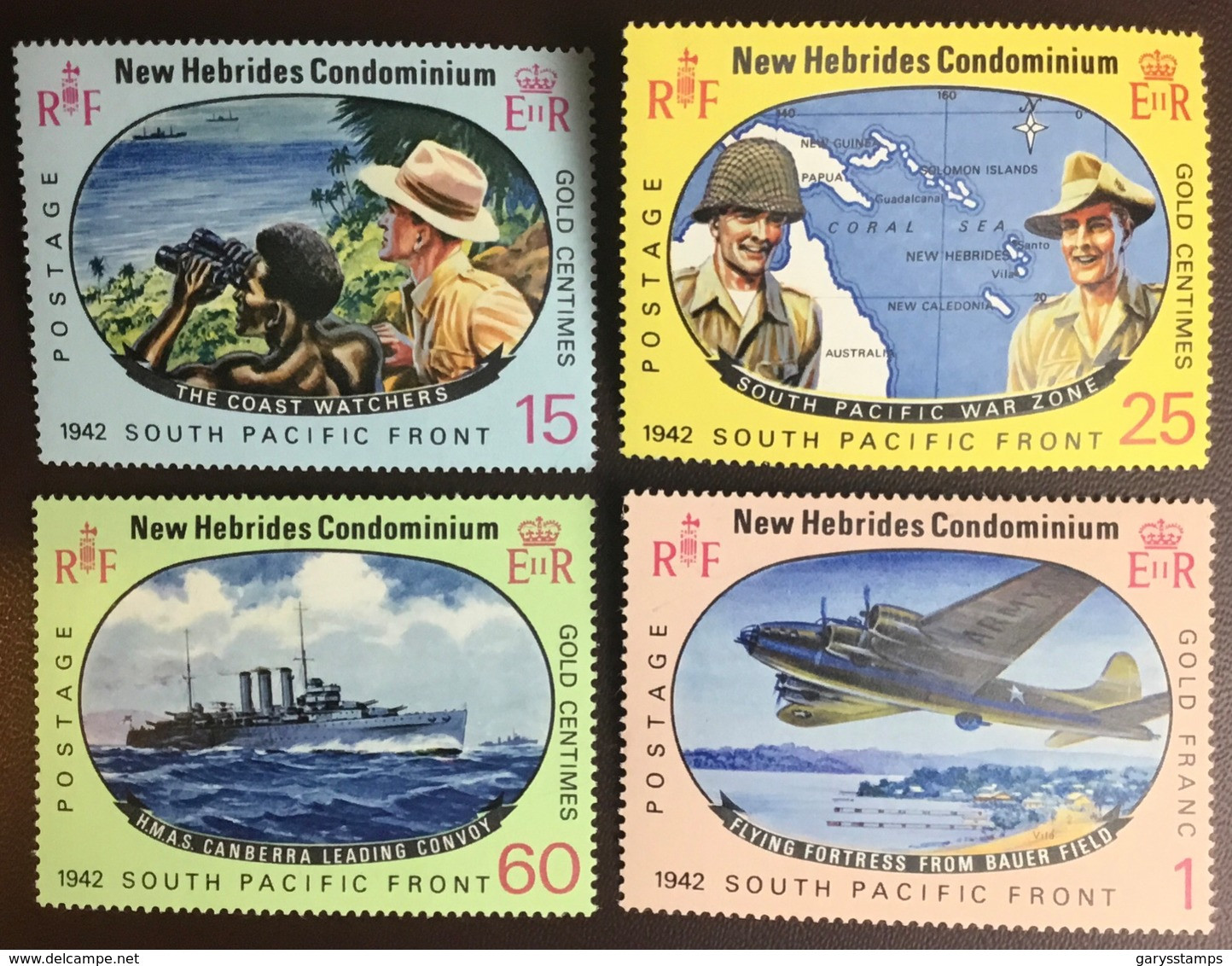 New Hebrides 1967 Pacific War Anniversary Aircraft MNH - Ungebraucht