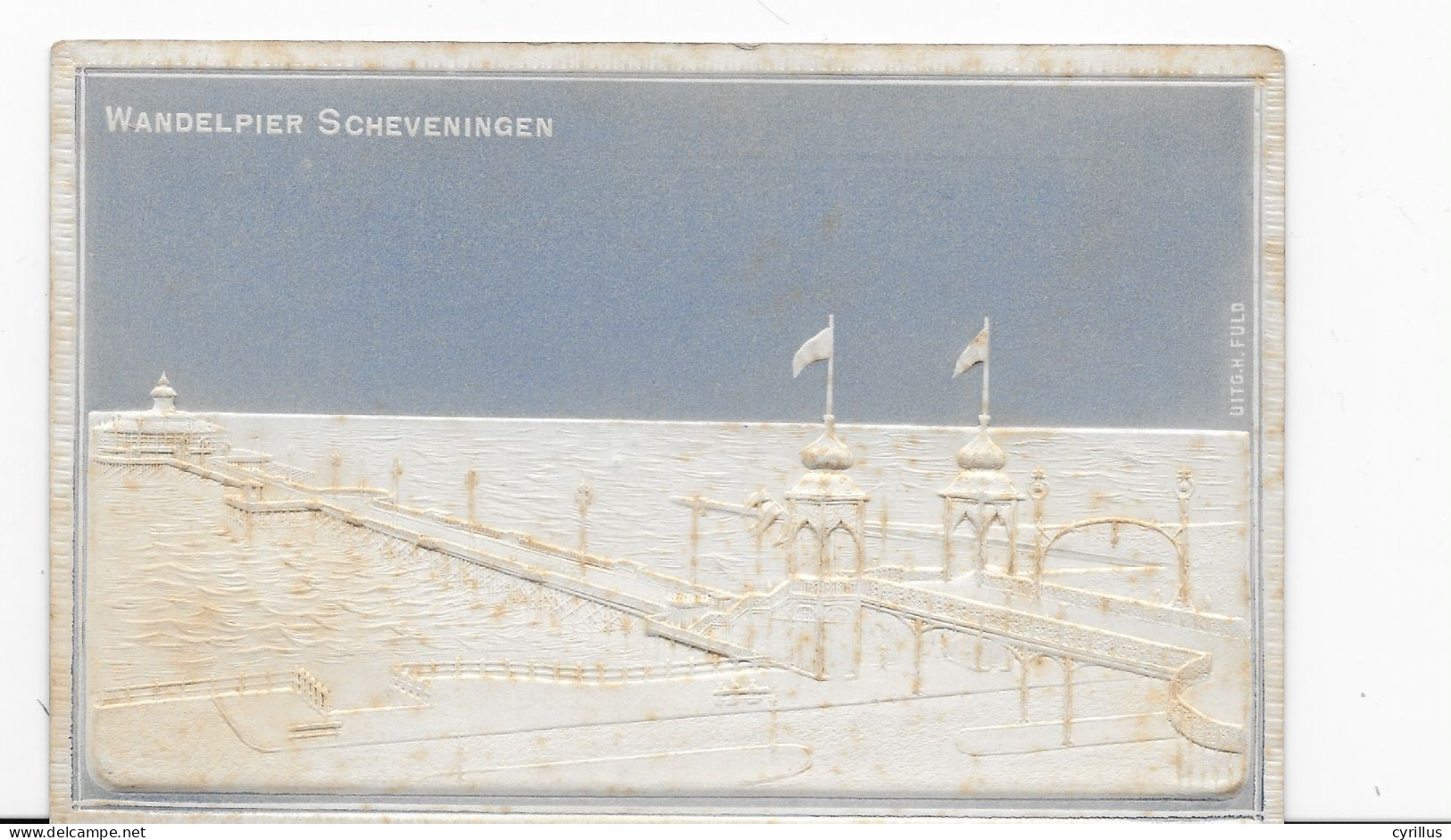 CPA - WANDELPIER SCHEVENINGEN - (gauffré) - Scheveningen