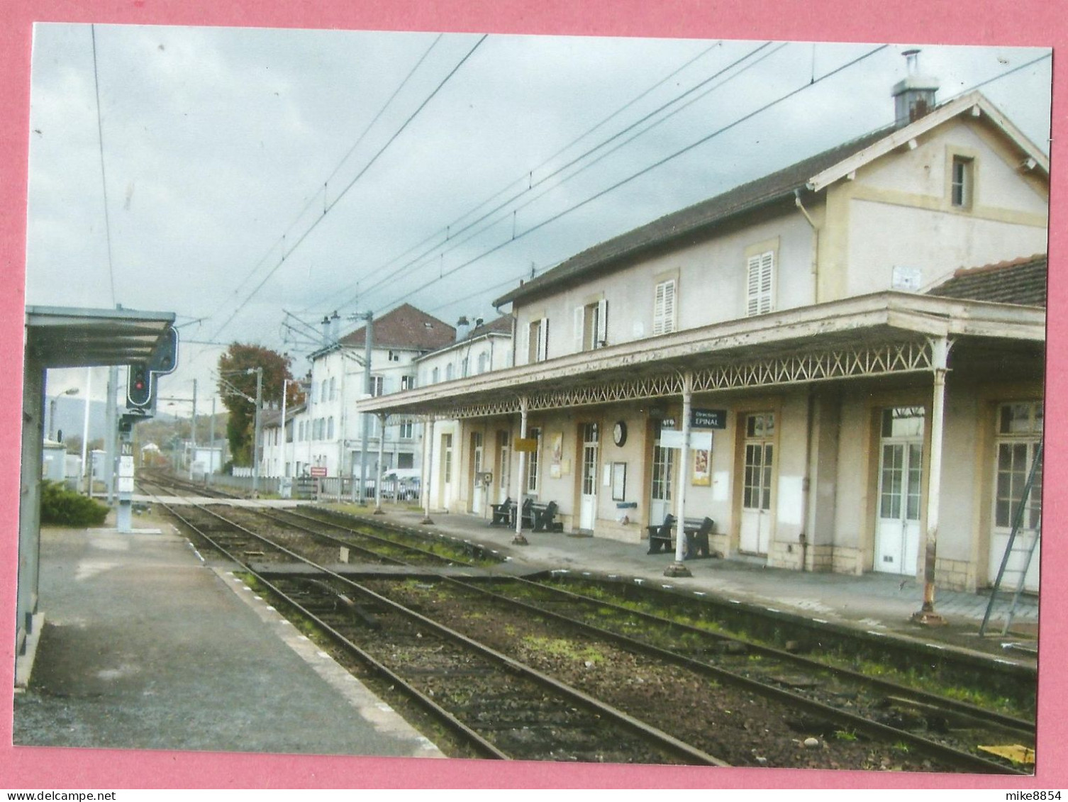 SAS1090  CP  ARCHES (Vosges)  La Gare  +++++++ - Arches