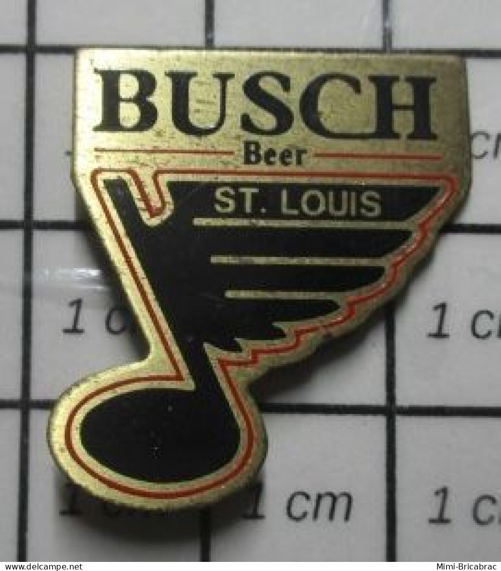 411H Pin's Pins / Beau Et Rare / BIERE / BEER BUSCH ST LOUIS - Bier