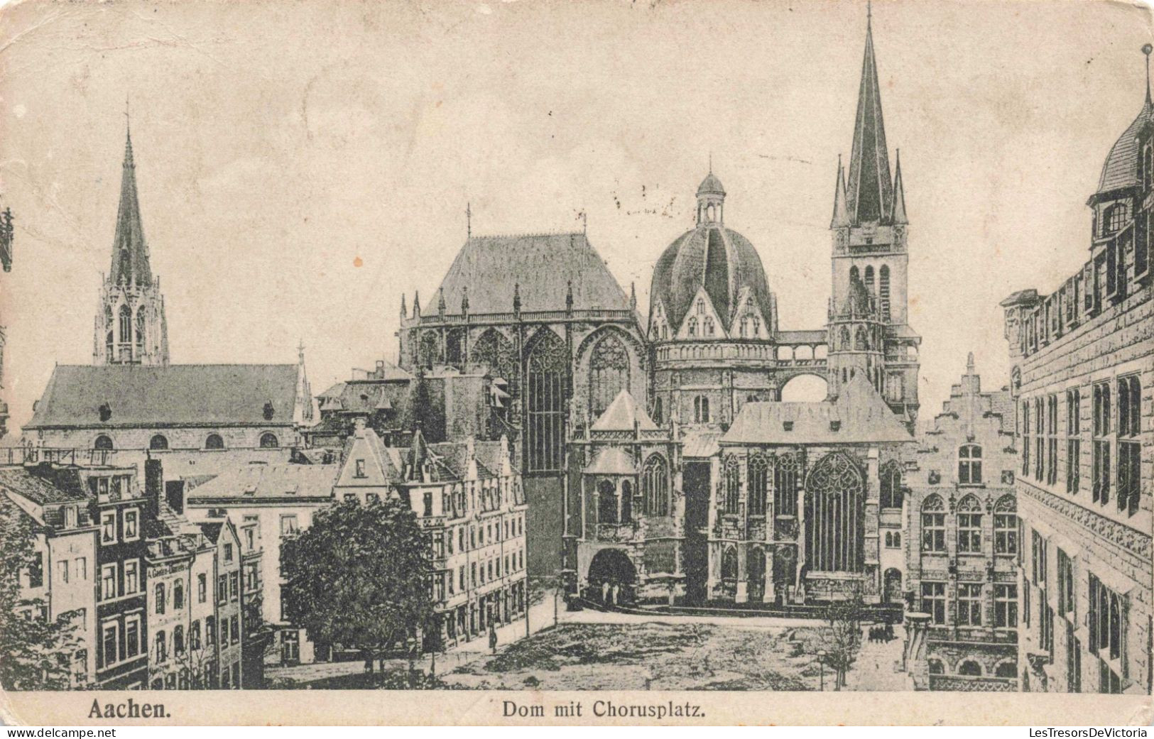 ALLEMAGNE - Aachen - Dom Mit Chorusplatz - Carte Postale Ancienne - Aachen