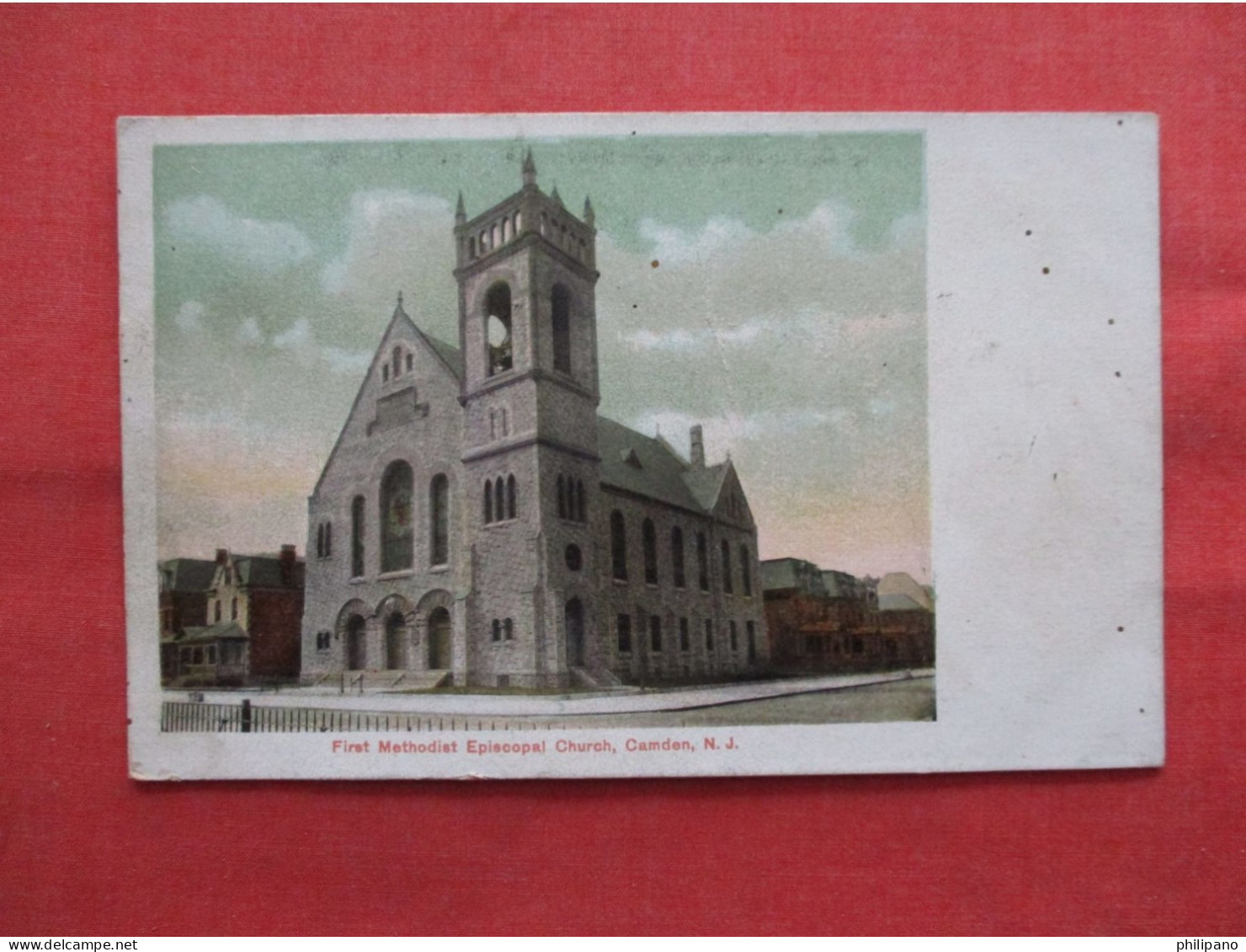 First Methodist Episcopal Church.  Camden   New Jersey    Ref 6294 - Camden