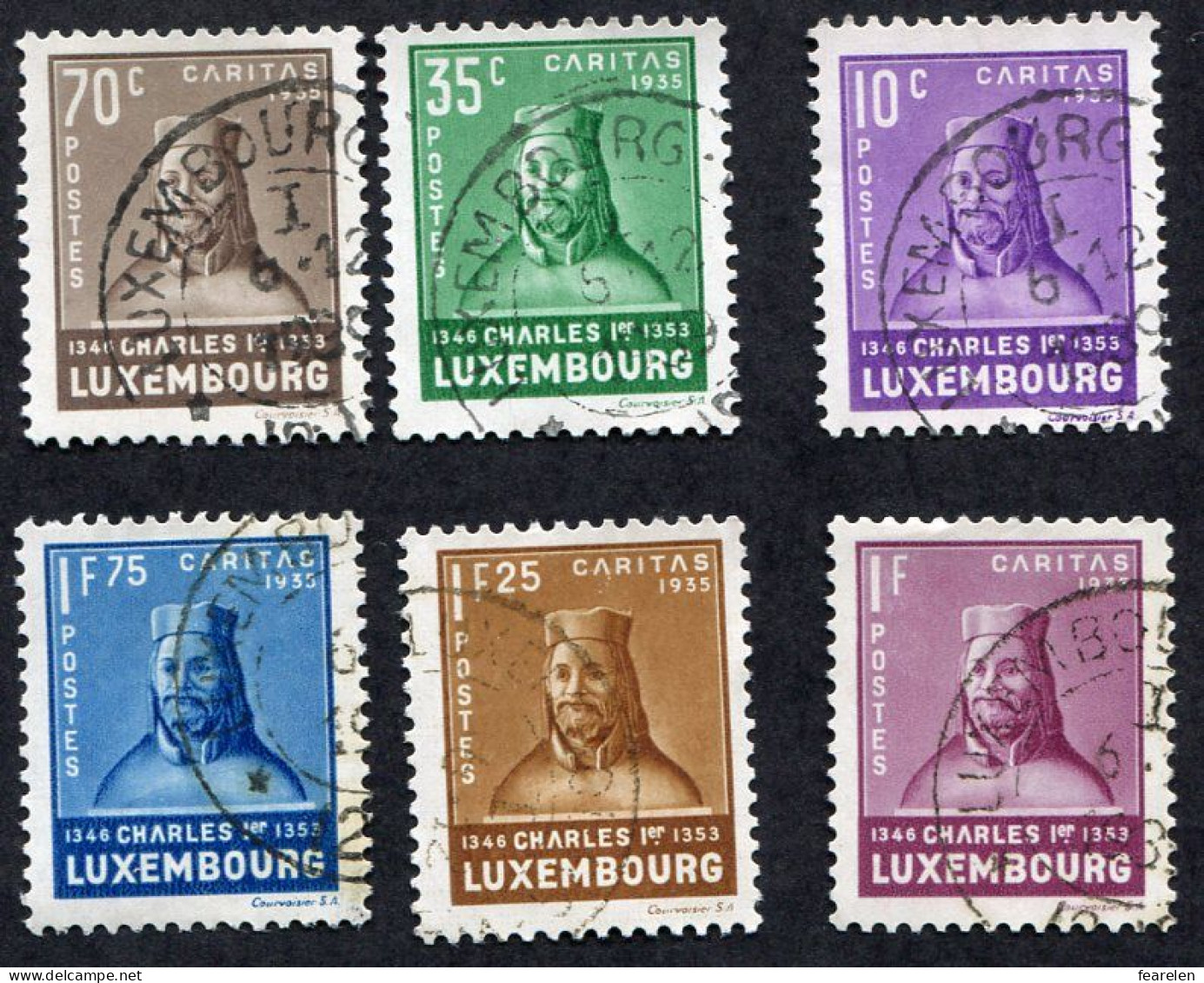 Luxembourg Oblitérés N°276/81, Qualité Très Beau - Used Stamps